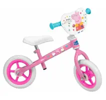 Bežecký bicykel 10 "Peppa Pig Pink 195 toimsa