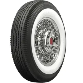6.70-15 TL Firestone 4PR Deluxe Champion Whitewall 85 mm (3 1/4")