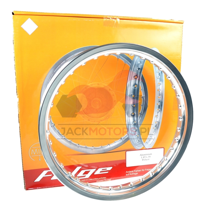 18 x 1,85 leštený hliníkový ráfik IFA