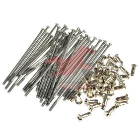 Sada špicov z nehrdzavejúcej ocele 121mm 36ks BÜCHEL